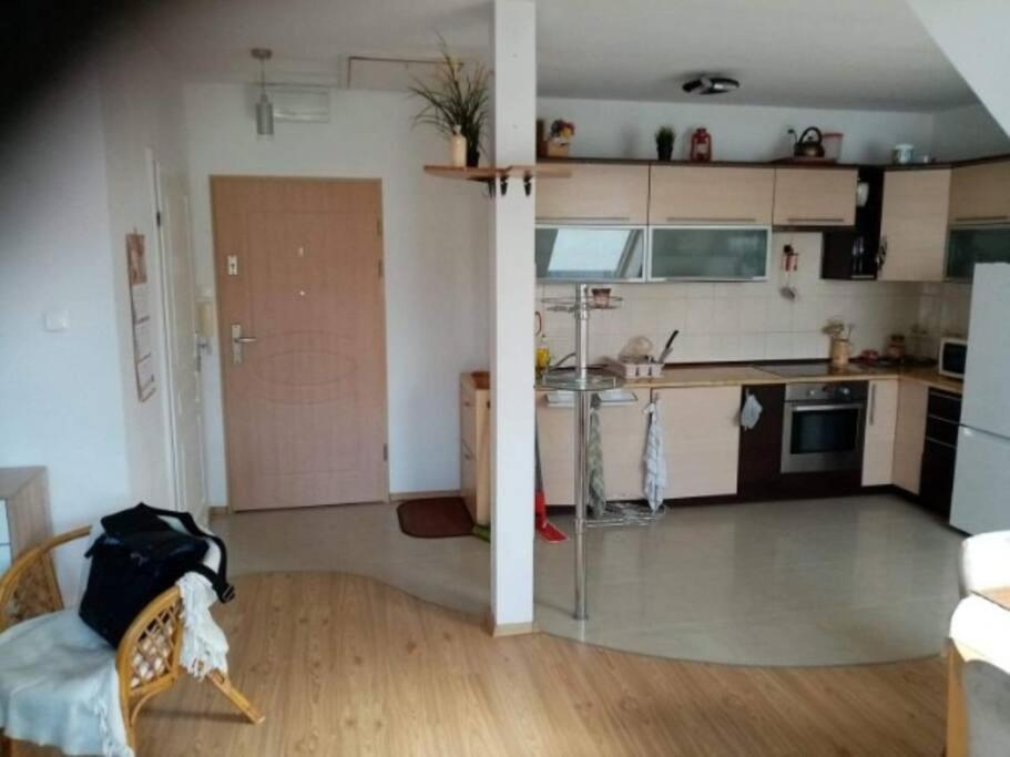 Jasne Czyste I Zadbane Mieszkanie Blisko Lotniska 格但斯克 外观 照片
