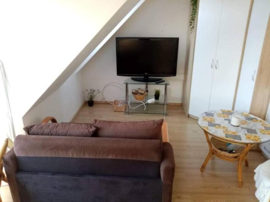 Jasne Czyste I Zadbane Mieszkanie Blisko Lotniska 格但斯克 外观 照片